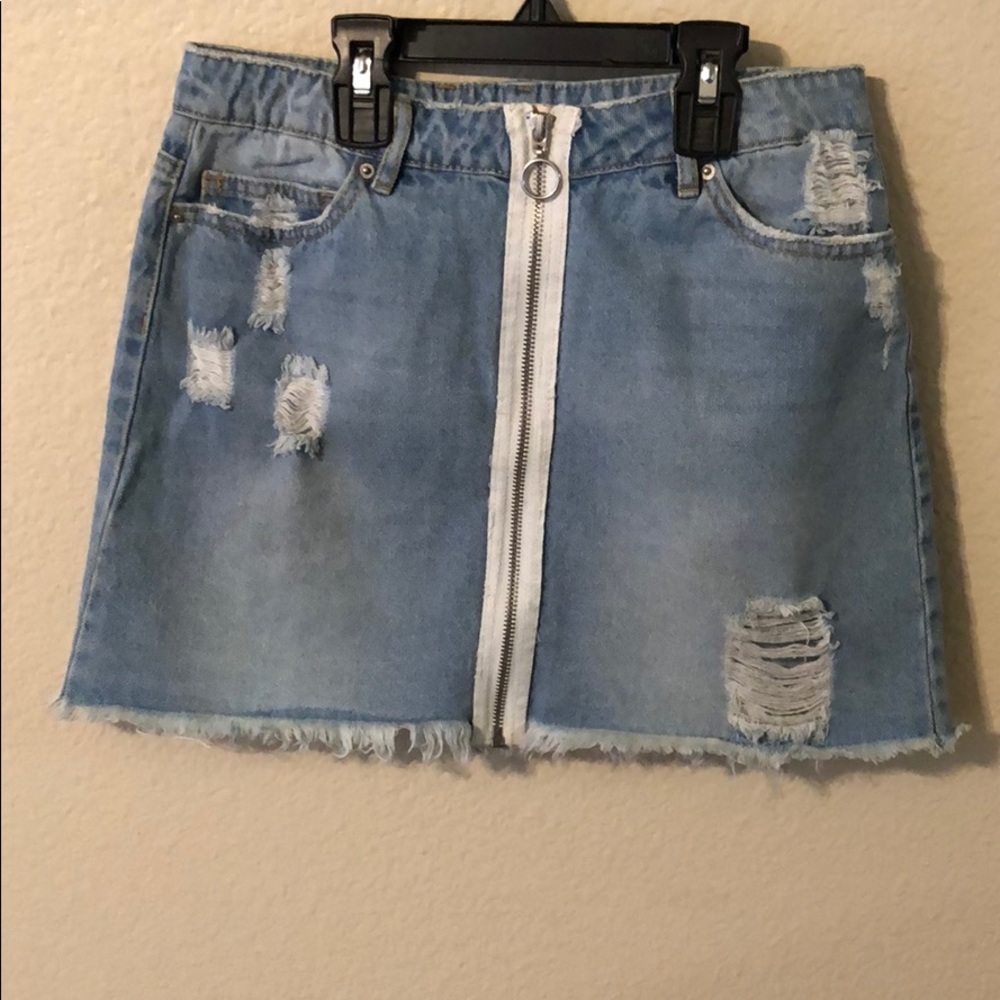 Denim skirt